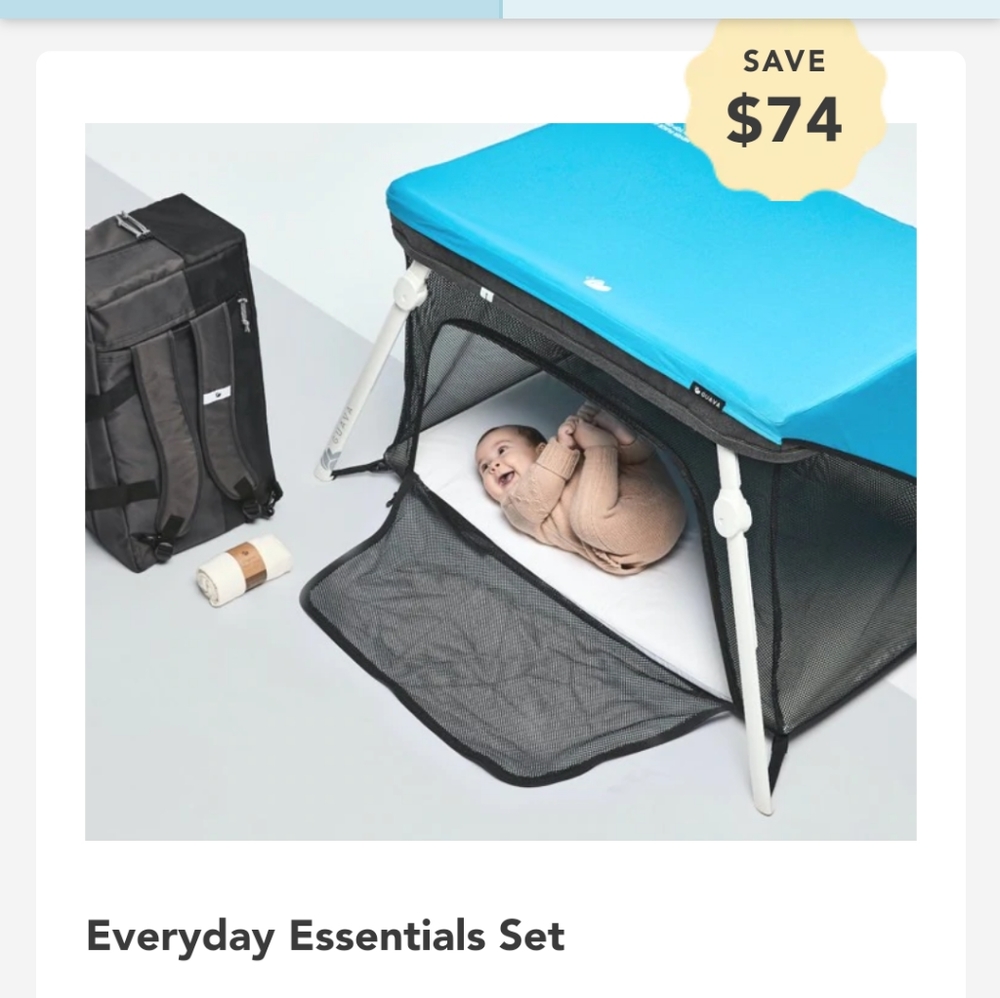 Lotus travel crib